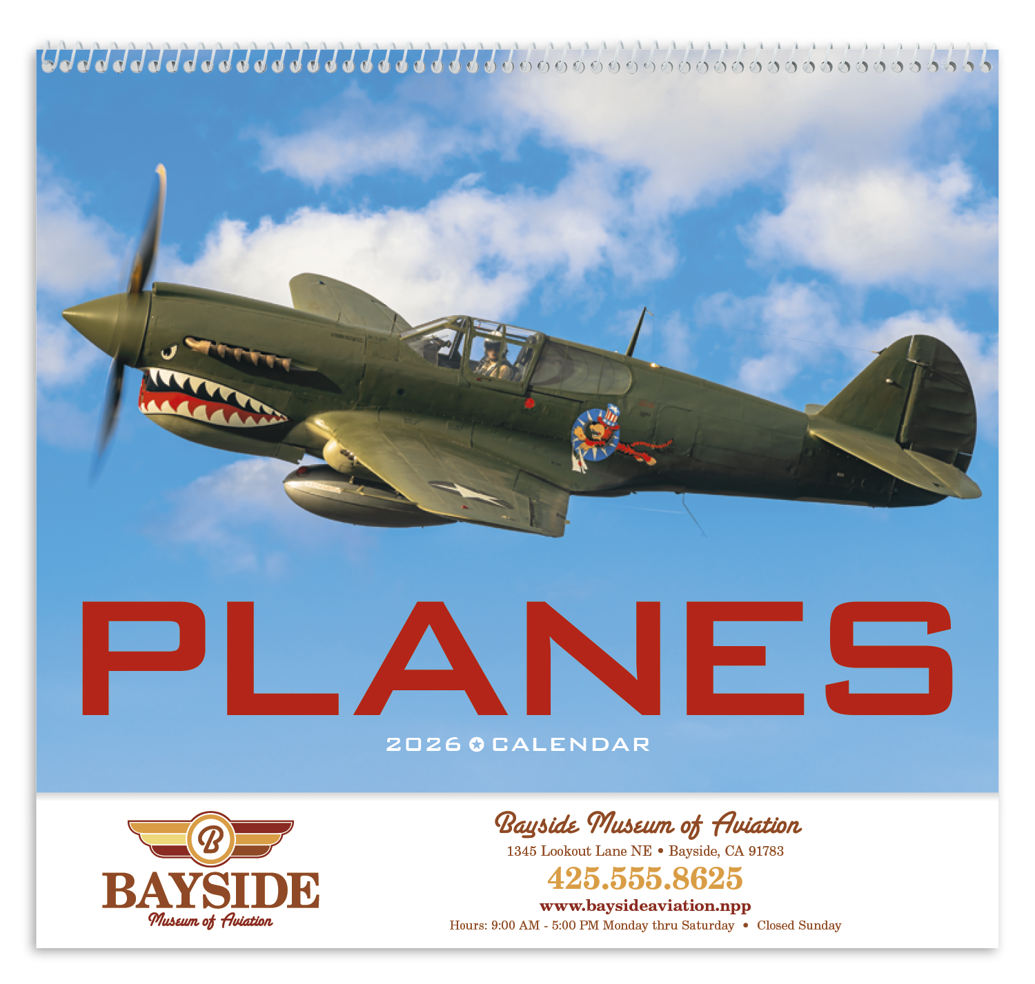 Triumph® Calendars Planes Calendar 24