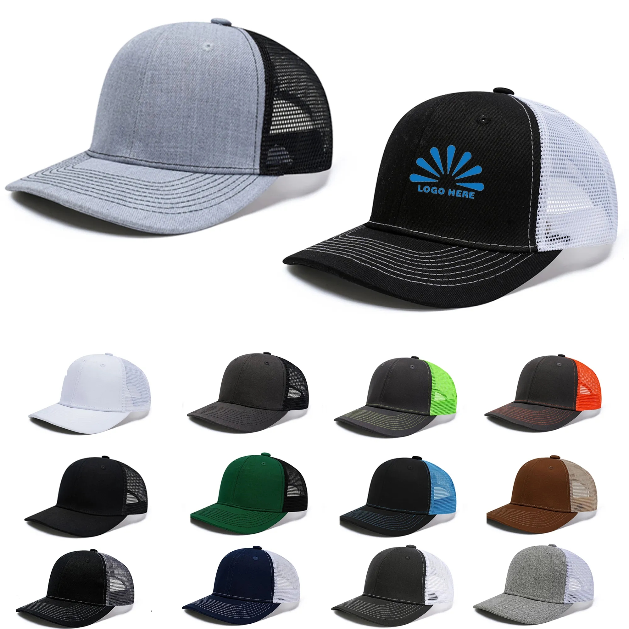 Classic Baseball Cap With Mesh 15