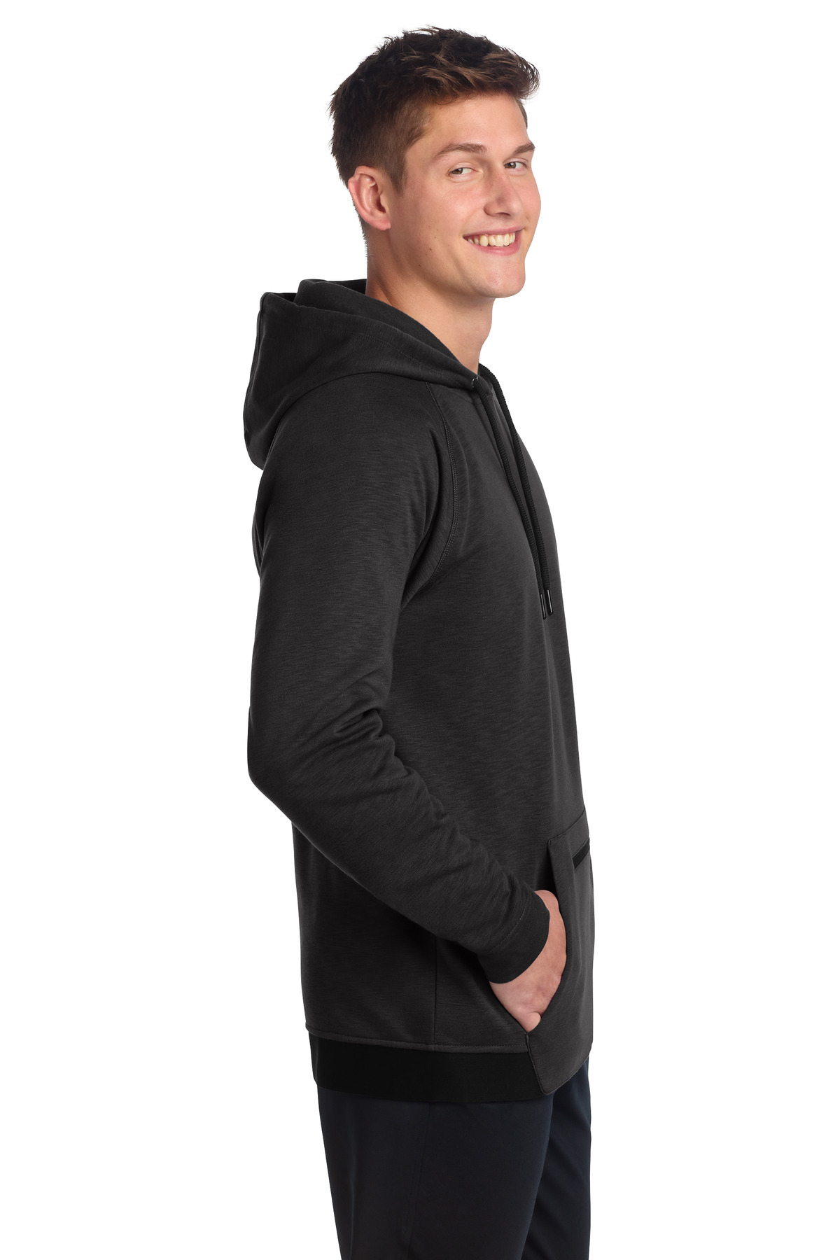 Sport-Tek PosiCharge Strive Hooded Pullover ST571, custom hoodie or sweatshirt with logo imprint 10