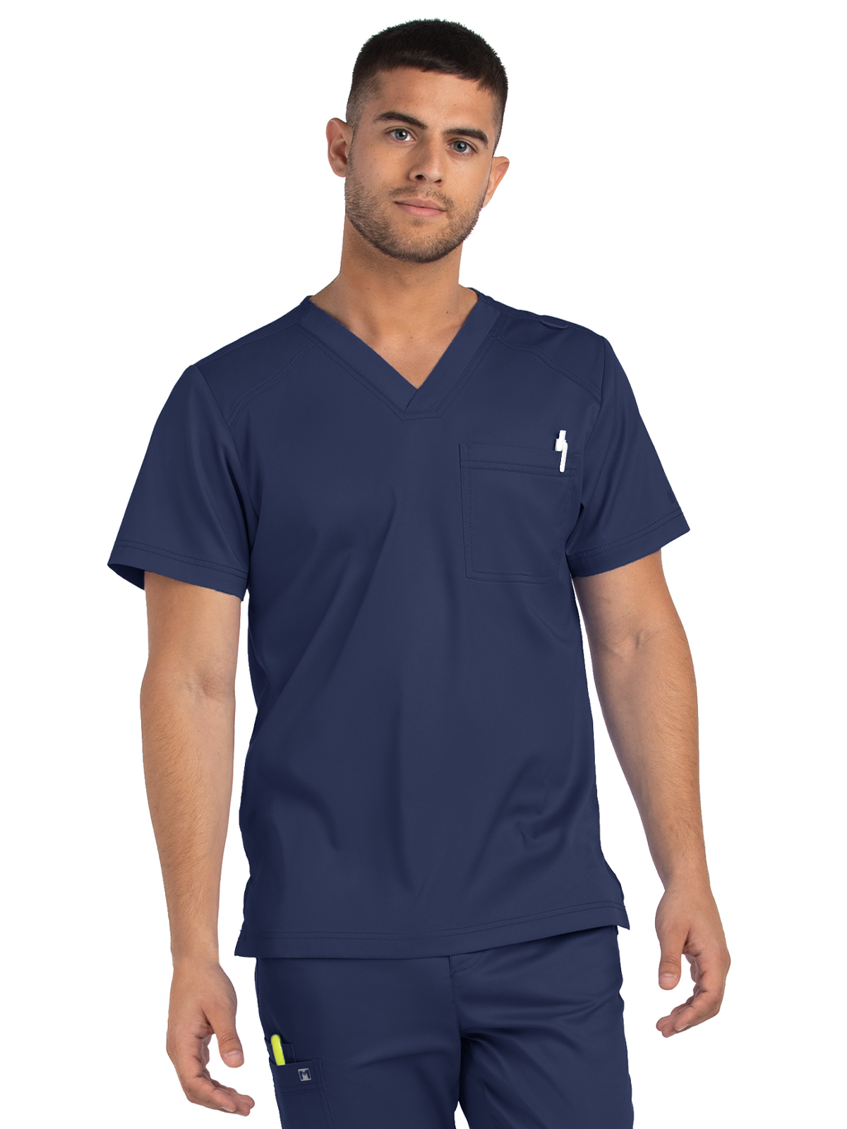Maevn - Matrix - Men's One-Pocket V-Neck Top 9