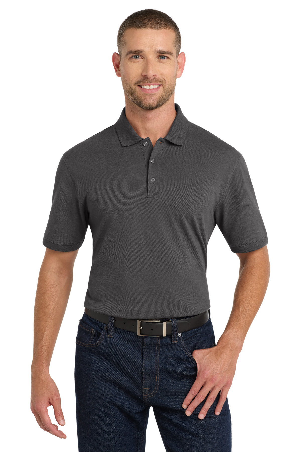 Port Authority Tall EZCotton Polo TK8000 19