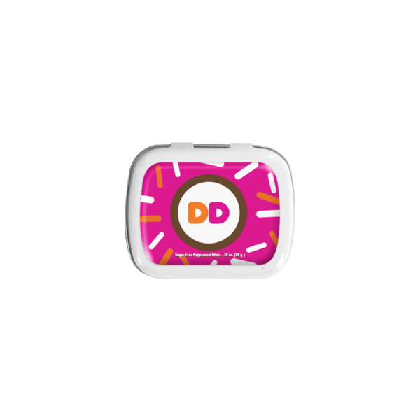 Sugar Free Mints in a Small Rectangular Hinged Tin 8