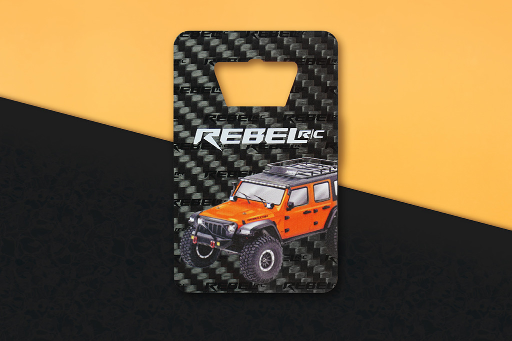 Carbon Fiber Bottle Opener Business Cards 6