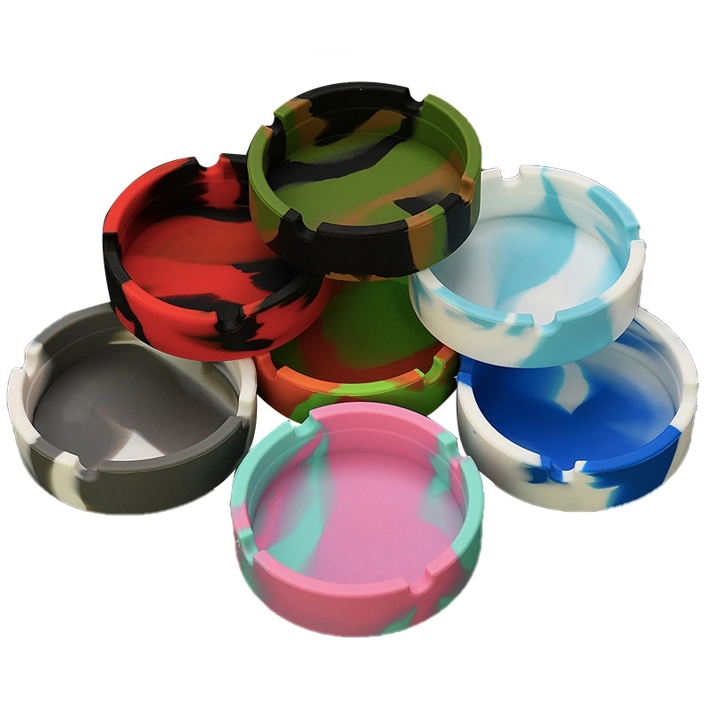 Round Silicone Ashtray 1
