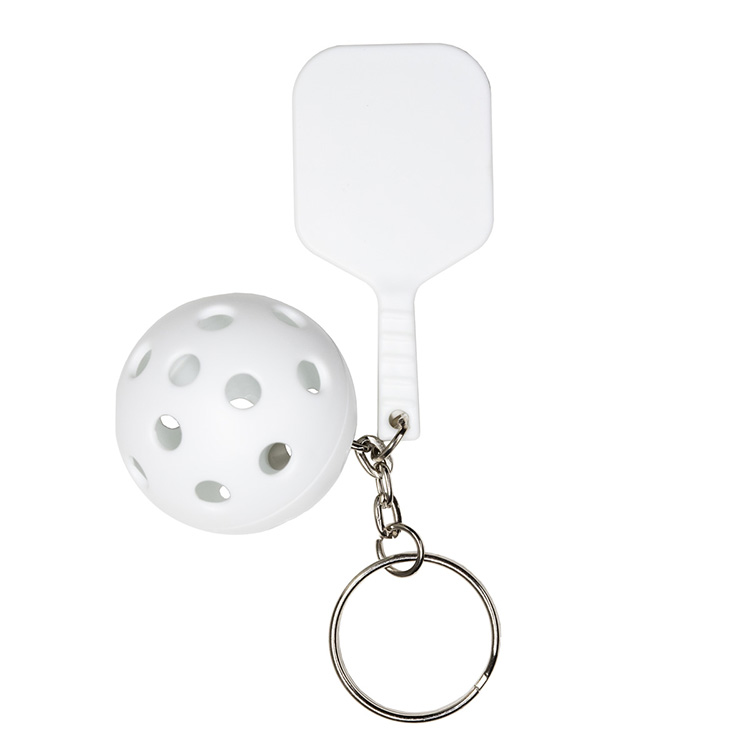"PICKLE PADDLE" Pickle Ball Keychain 12