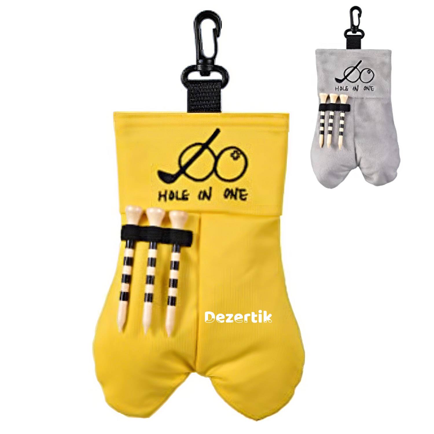 Mini Microfiber Golf Ball Pouch Bag 2