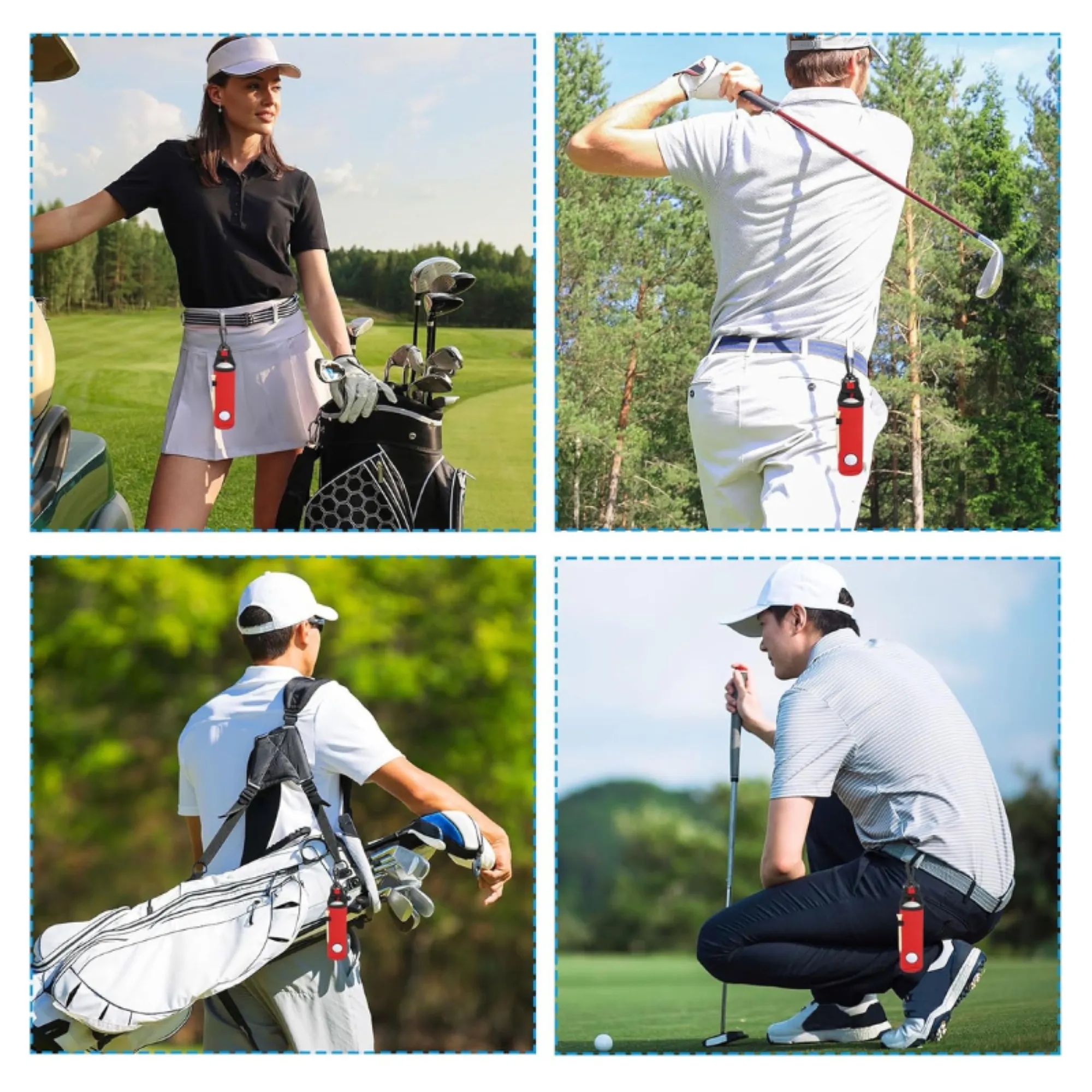 Neoprene Portable Golf Ball Storage Bag 5