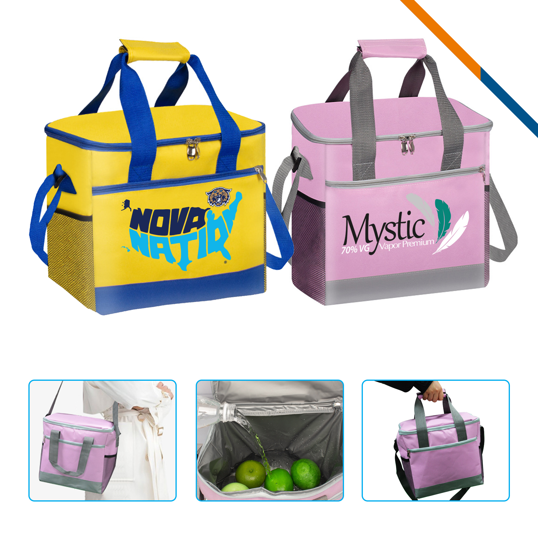 Tropical PEVA Cooler Bag 1