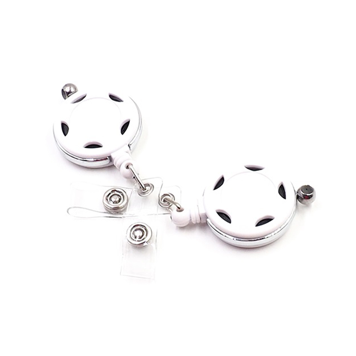 Round Retractable Metal Badge Reel 7