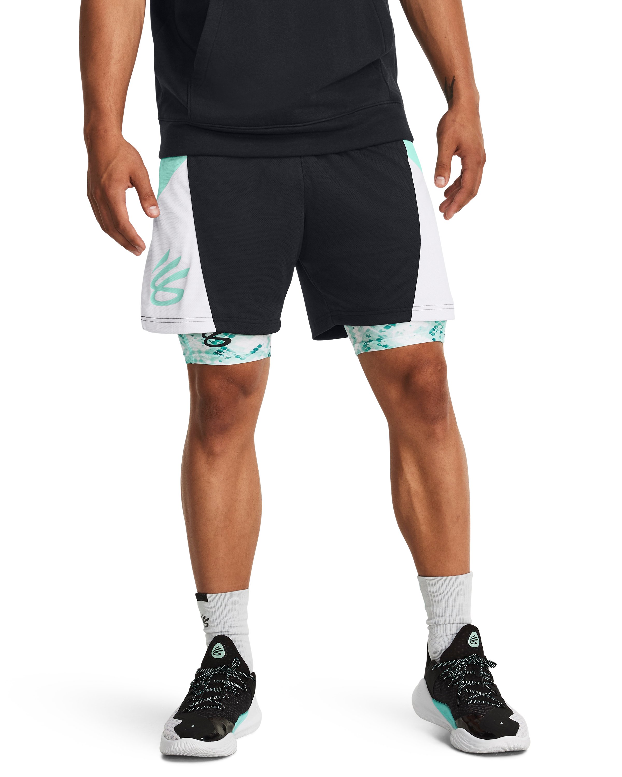 Curry Splash Men's 7 Shorts 4