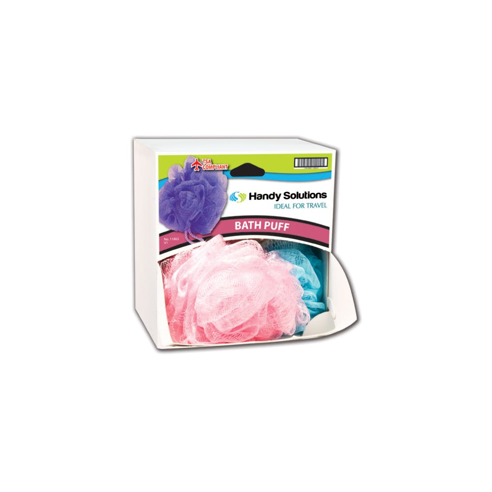 Exfoliating Loofah in Dispensing Case - Assorted Travel-Size 1