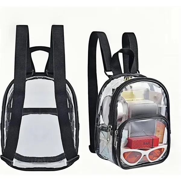 Waterproof Clear Mini Bag with Transparent Small Purse 3