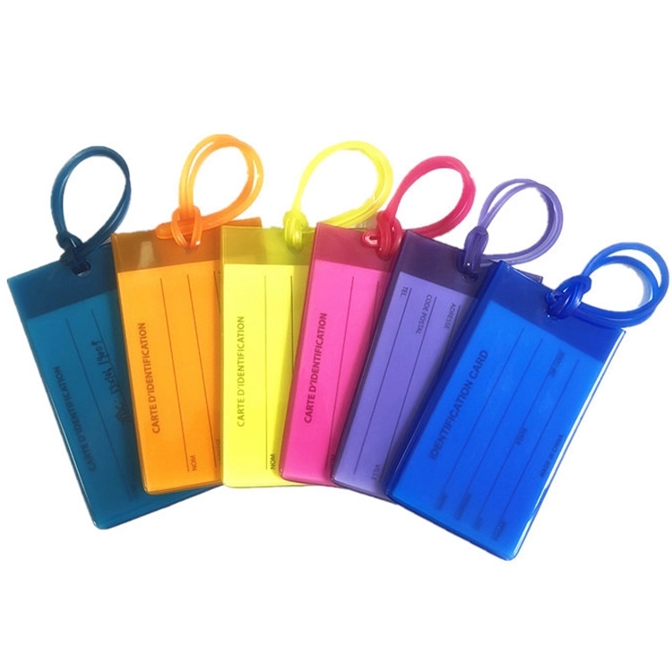 Luggage Tag with Loop and ID Card 3