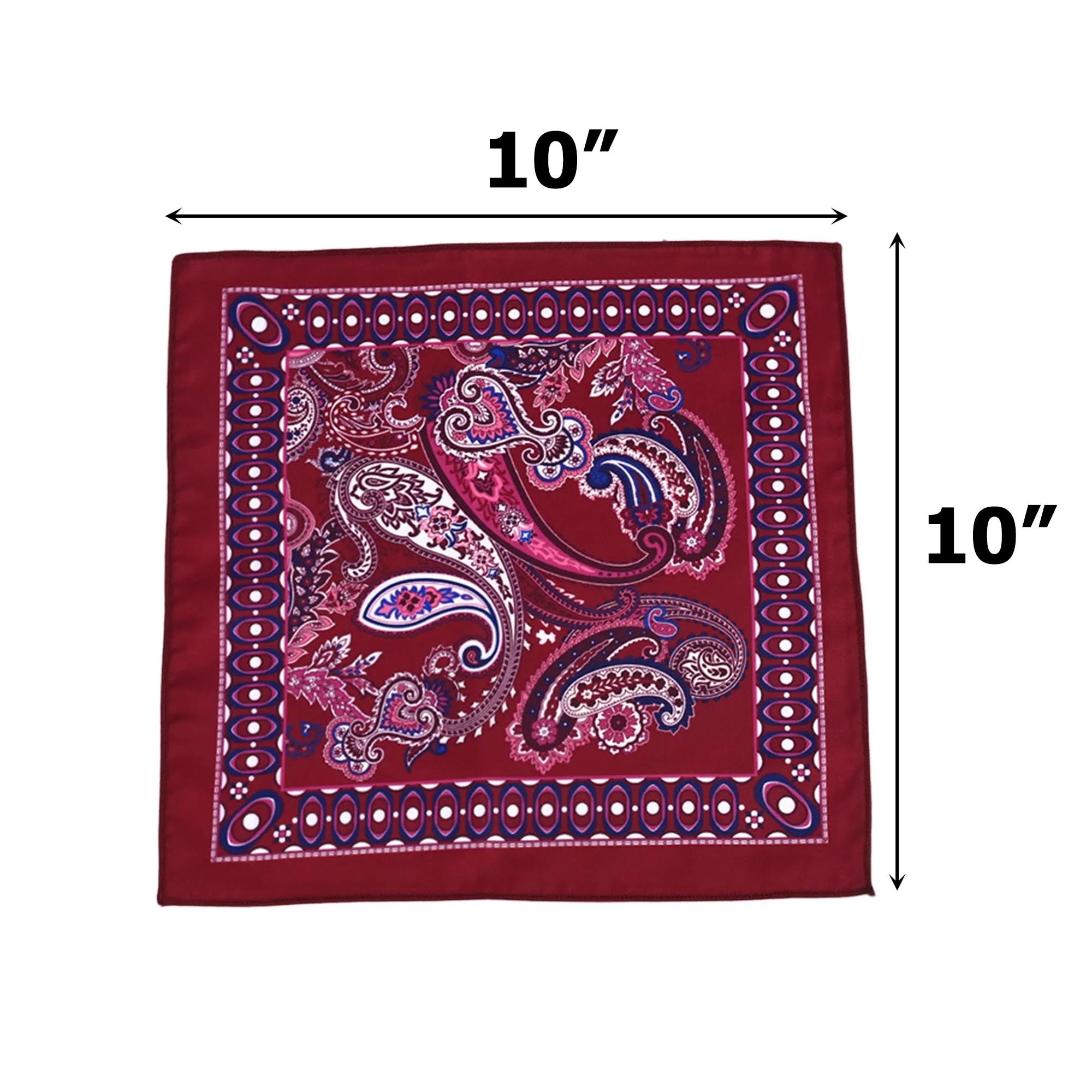 MOQ100 Gentleman Dress Pocket Towel Square Handkerchief 2