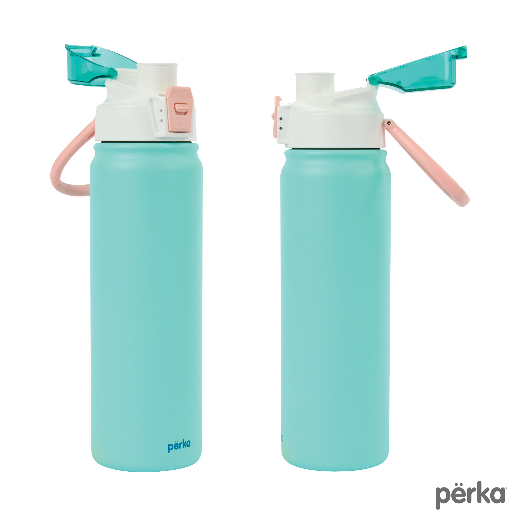 Perka® Rex Fresh 24 oz. Double Wall, Recycled Stainless Steel Water Bottle 29