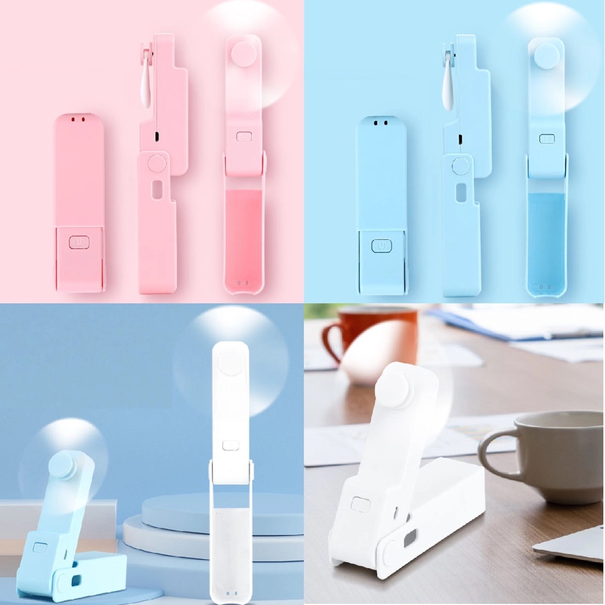 Personal Fan Desk Handheld 4