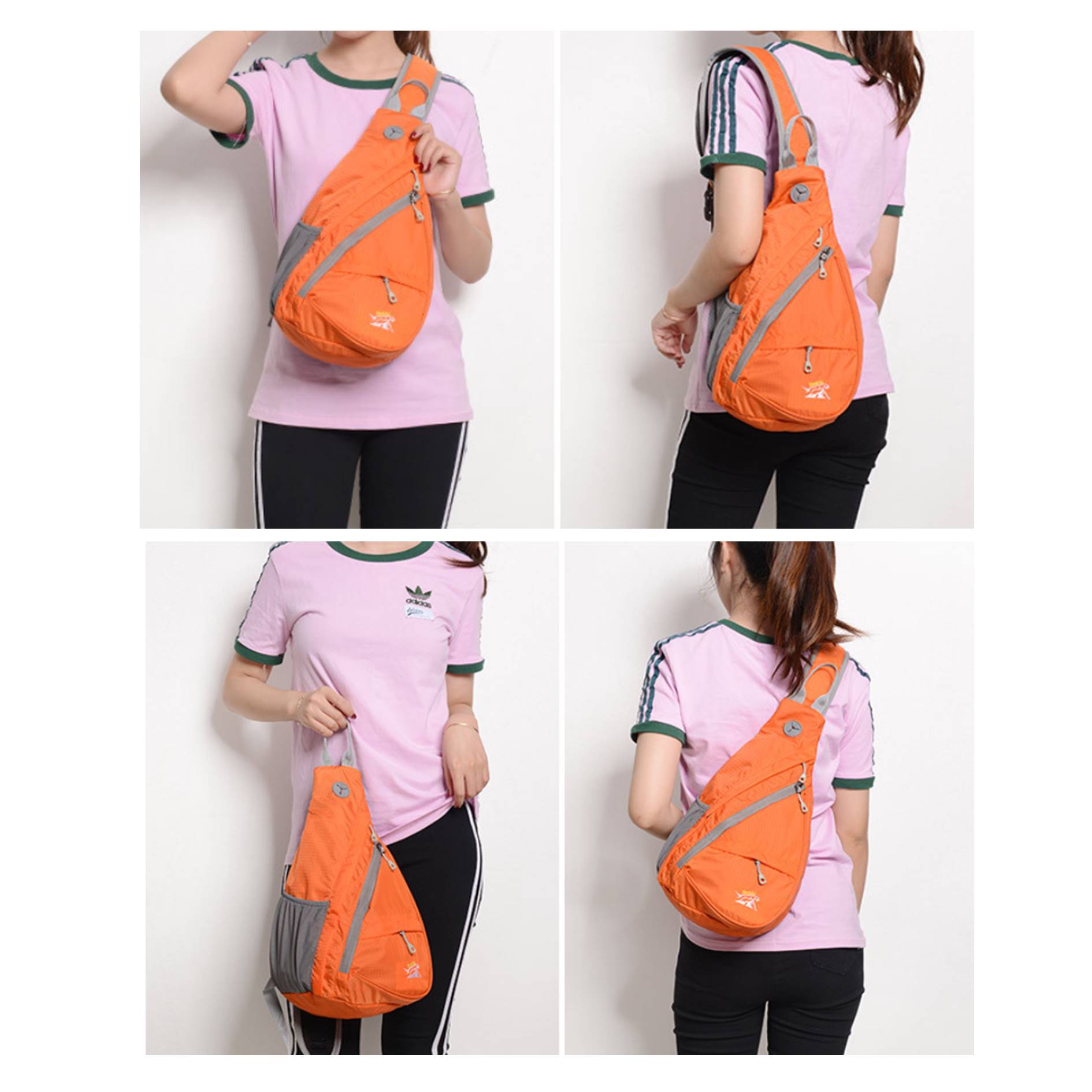Drop Shape Travel Hiking Diagonal Shoulder Bag 4