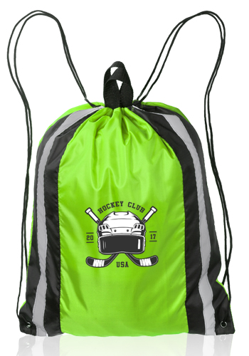 Large Reflector Drawstring Backpacks 1