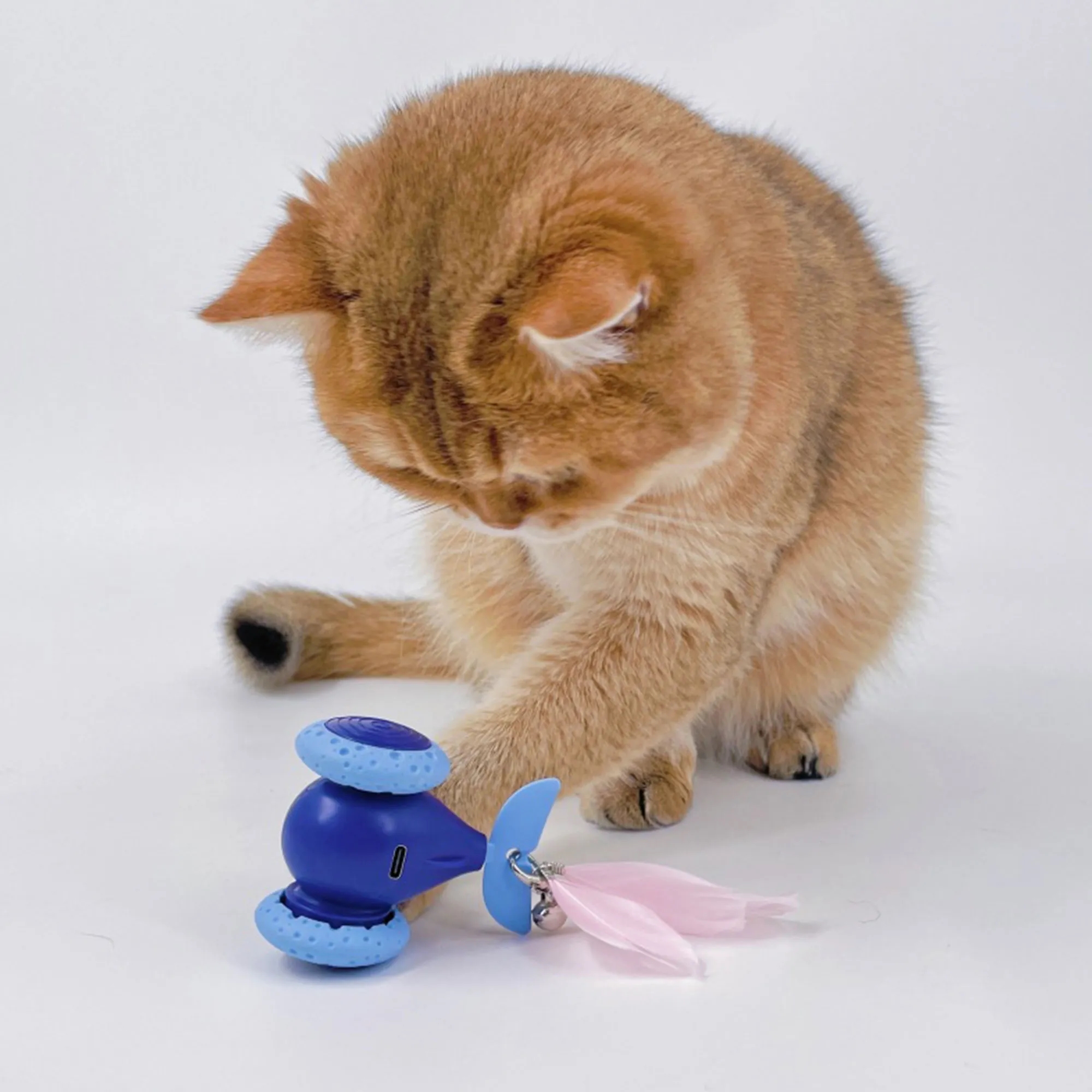 Interactive Automatic Rolling Cat Toy 5
