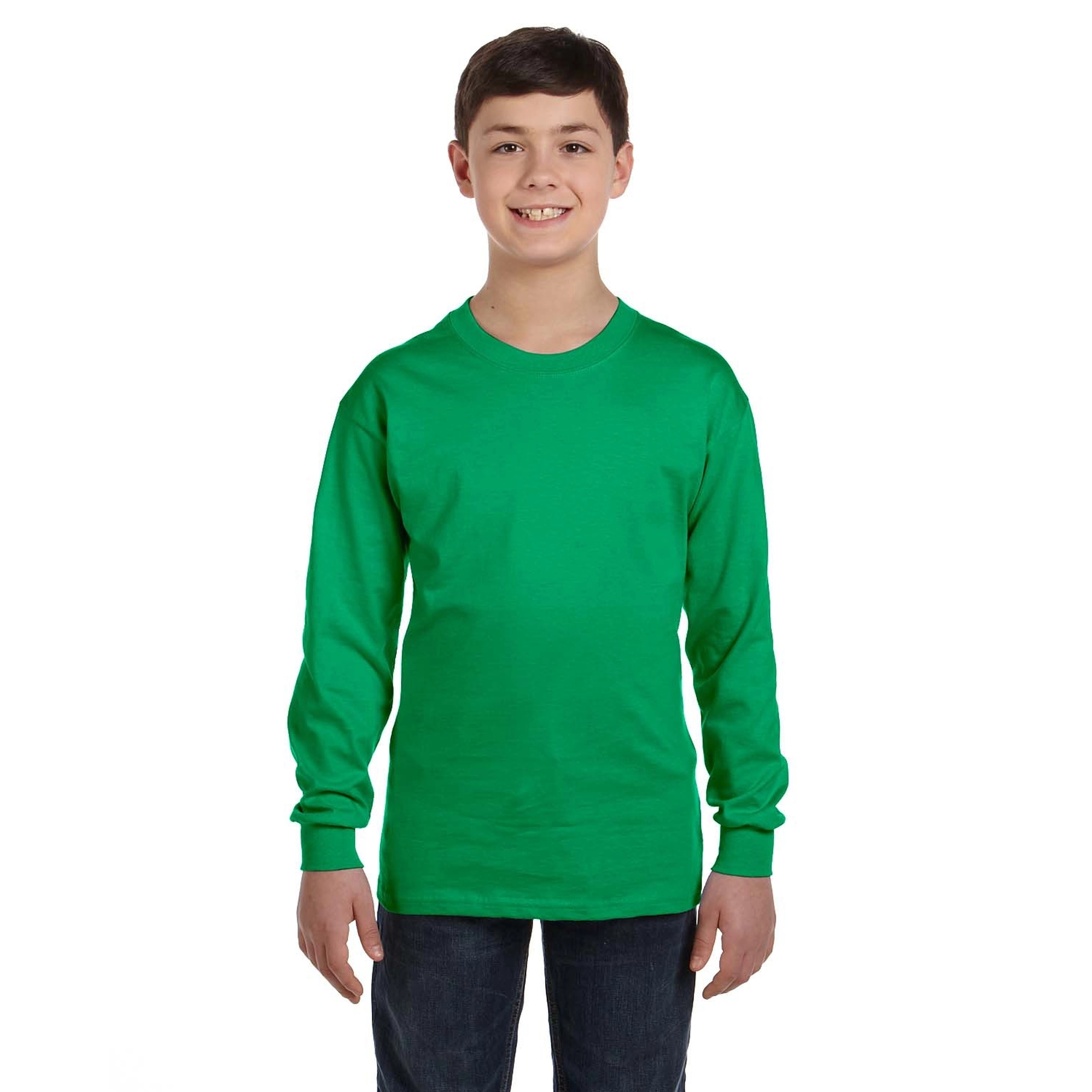 Gildan Heavy Cotton Youth Long Sleeve T-Shirt 2