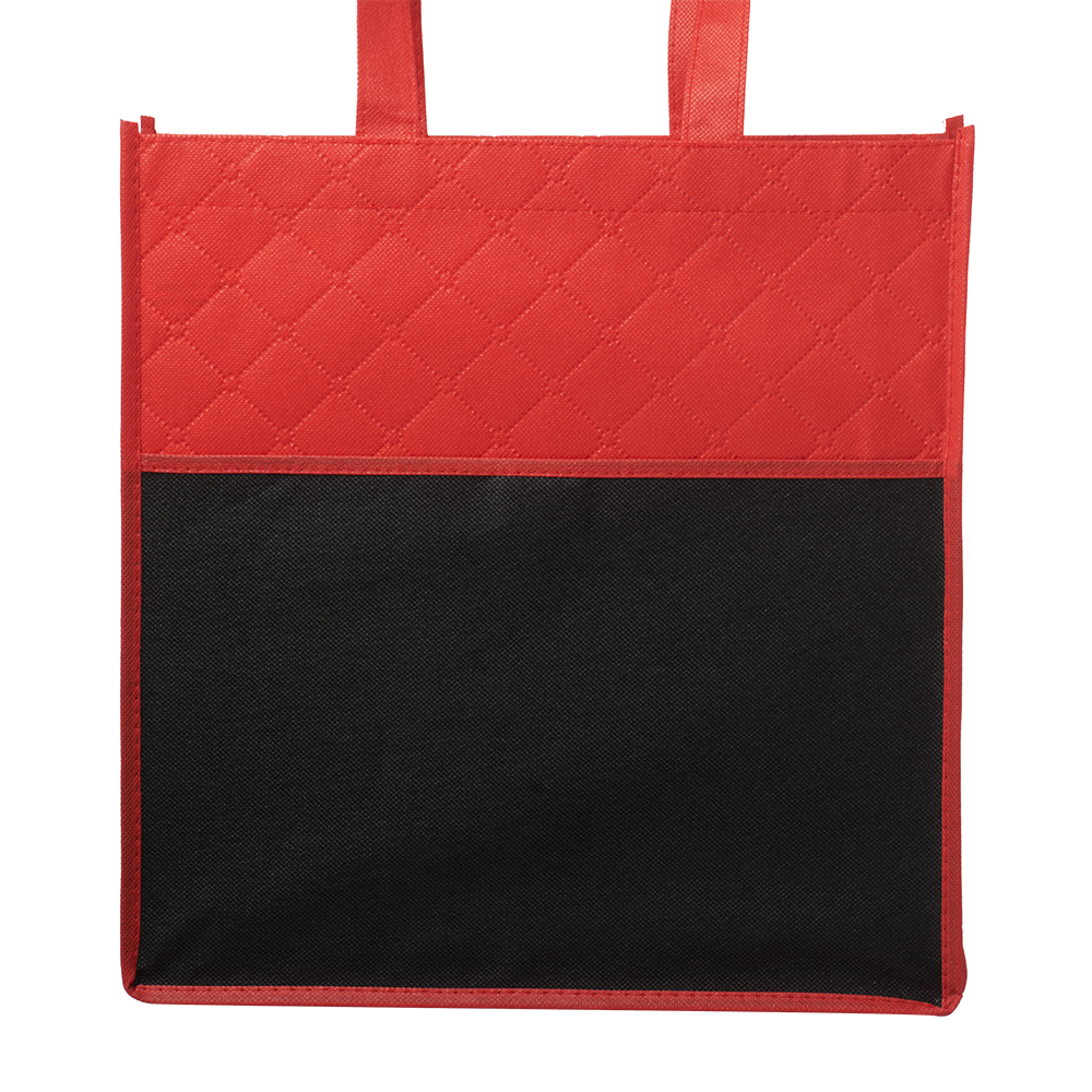 Reusable Quilted Pocket Grocery Tote Bags 12