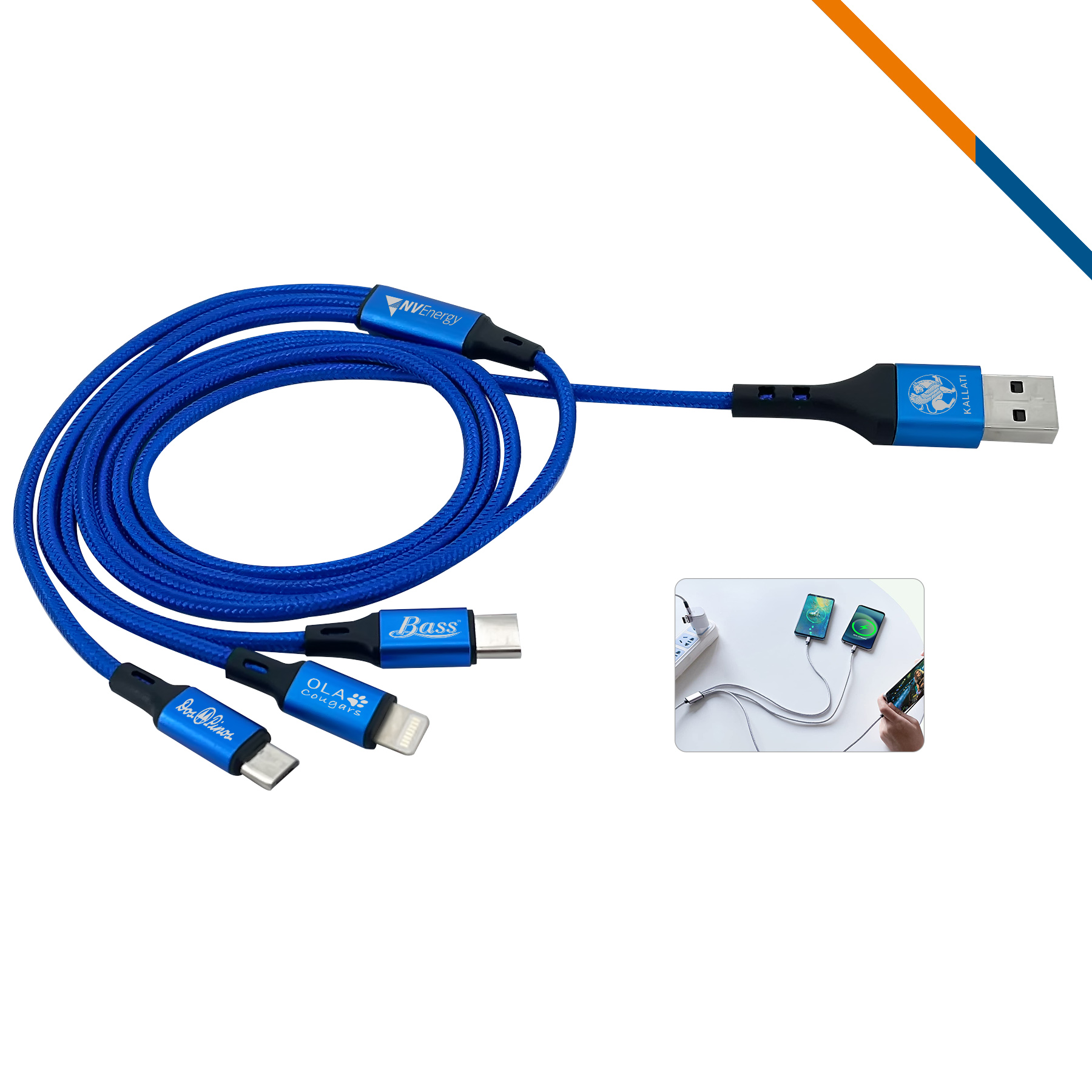 Azy 5in1 Charging Cable 2