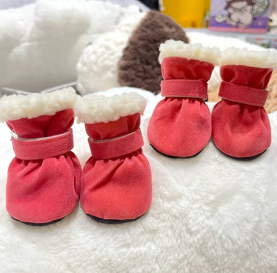 Bulk Buy Insulated Dog Boots for Yorkie Chihuahua Cold Weather Paw Protection 2