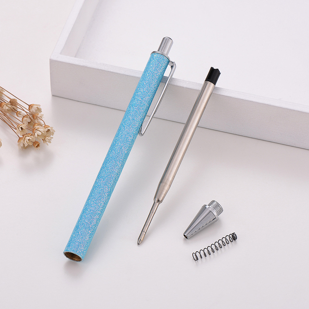 Metallic Yarn Glitter Ballpoint Pen 9