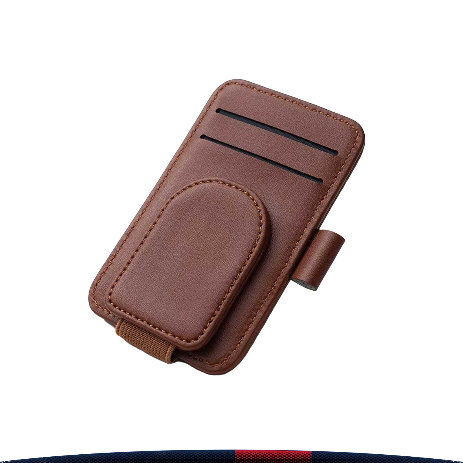 Andi PU Leather Car Eyeglasses Clip 6