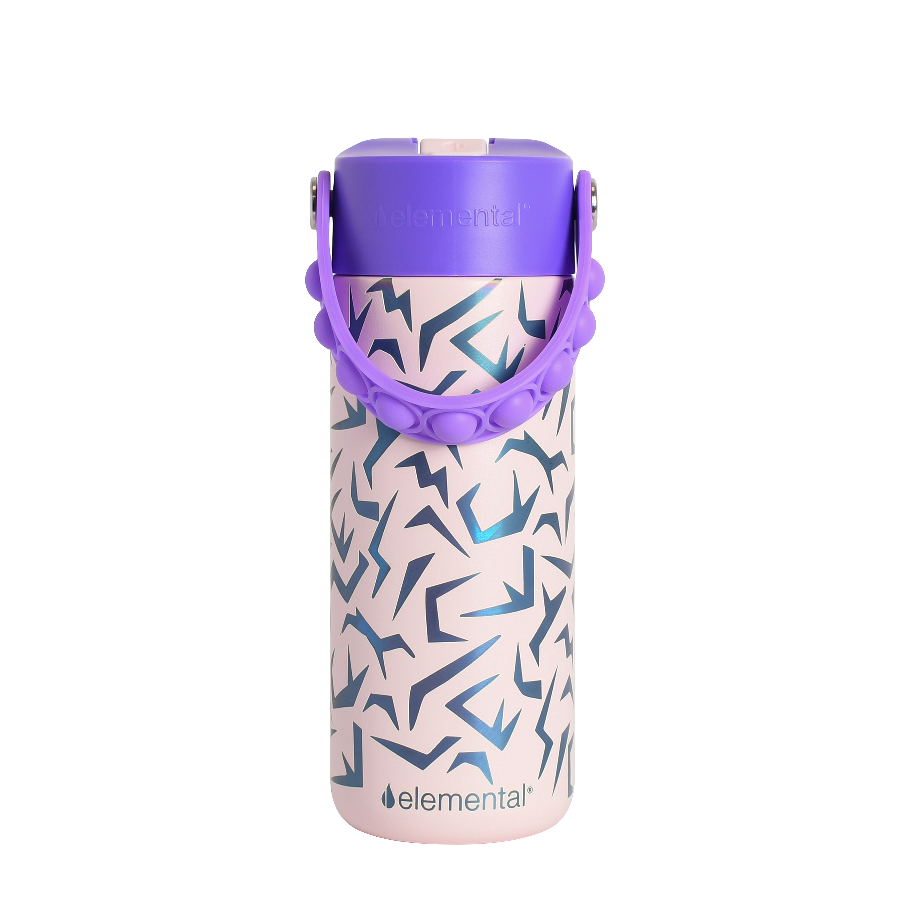 Elemental® Core Series 18oz Pop Fidget Stainless Steel Water Bottle - Vacuum Insulated - BPA-Free 42