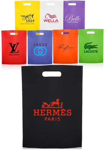 Heat Sealed Non-Woven Exhibition Totes - 11"W x 14"H 2