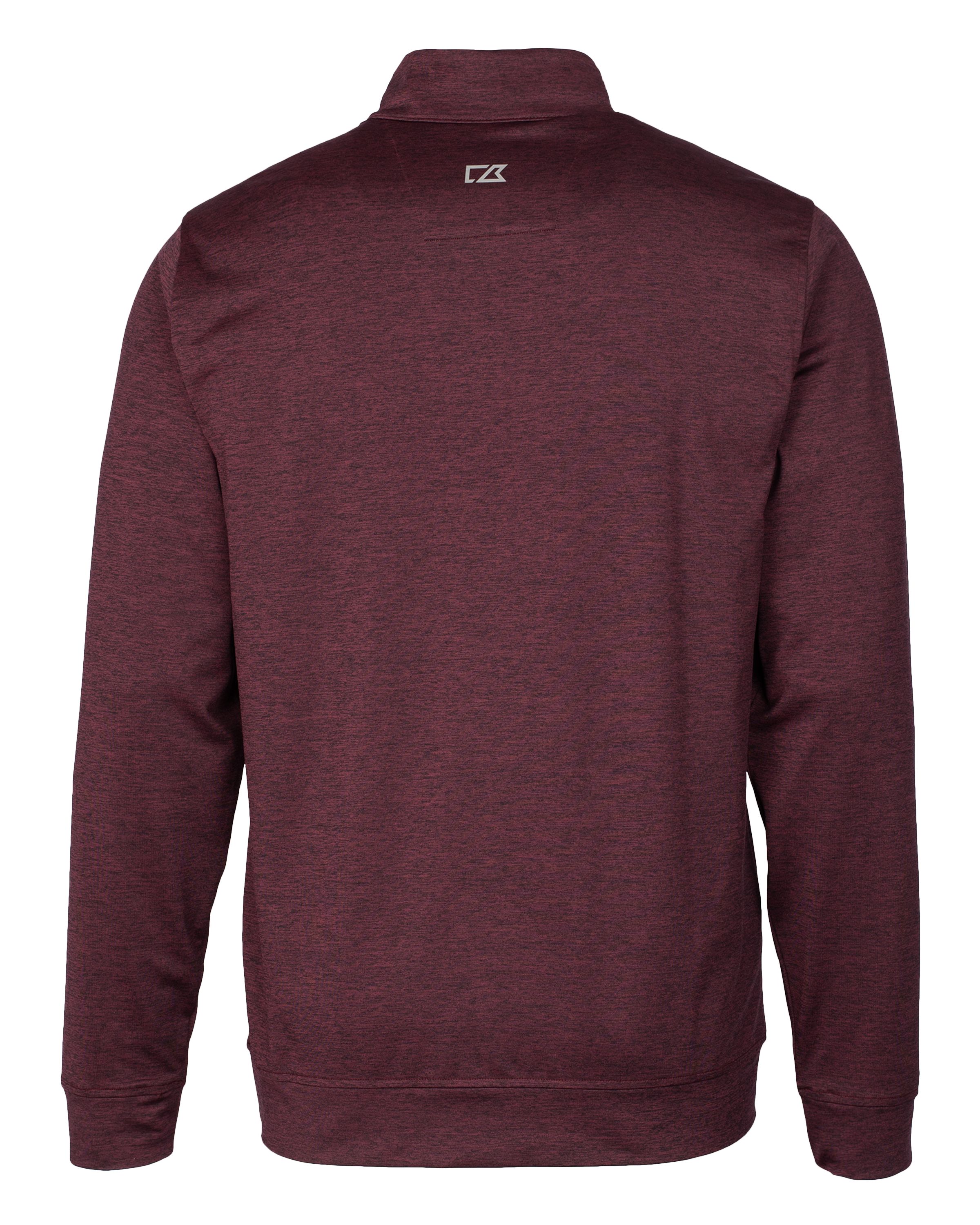 Cutter & Buck Stealth Heathered Mens Quarter Zip 31