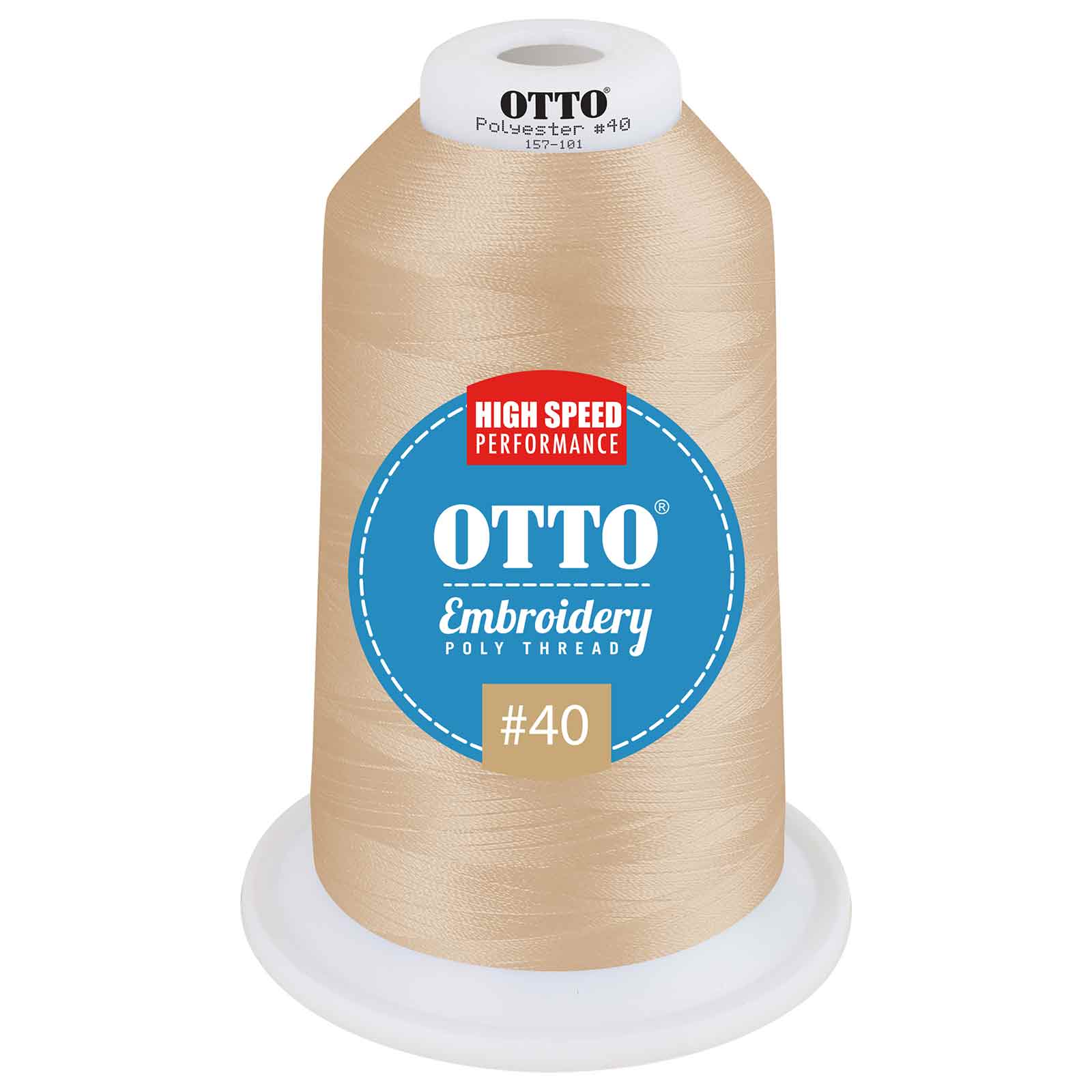 OTTO Embroidery Poly Thread #40 5,500 yd. King Cone 897