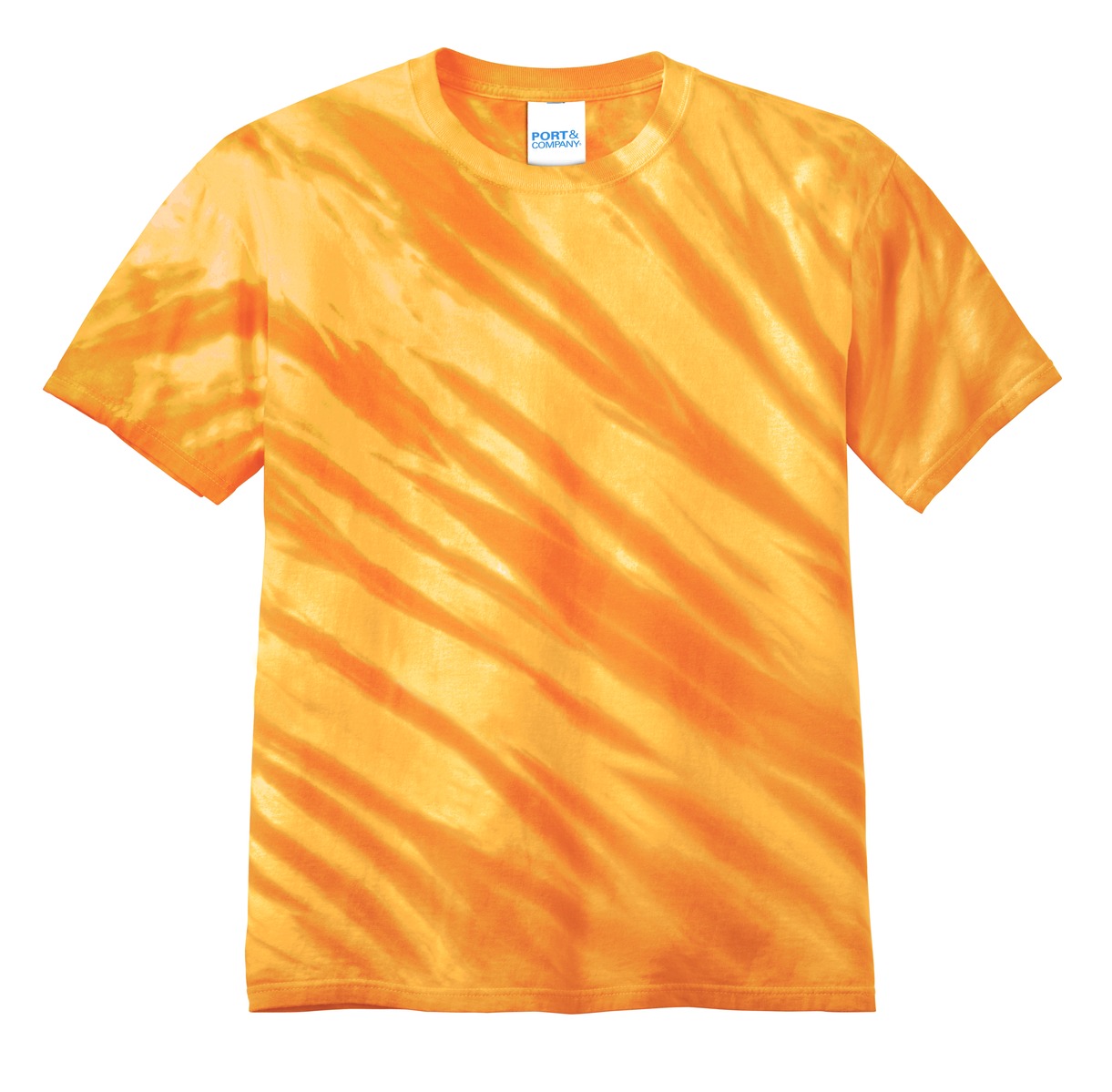 Port & Co Tiger Stripe Tie-Dye Tee. PC148 36