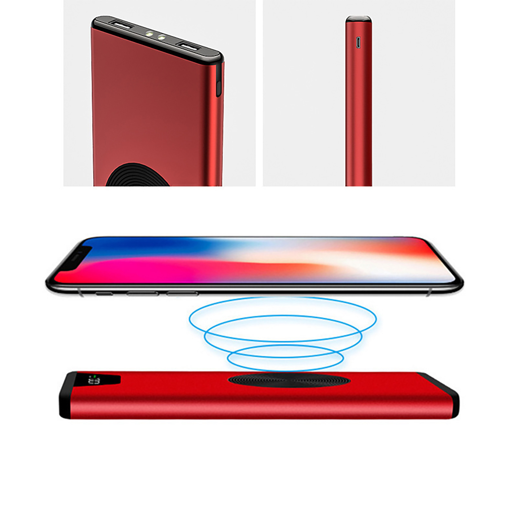 10000mah Wireless Charger Powerbank 4