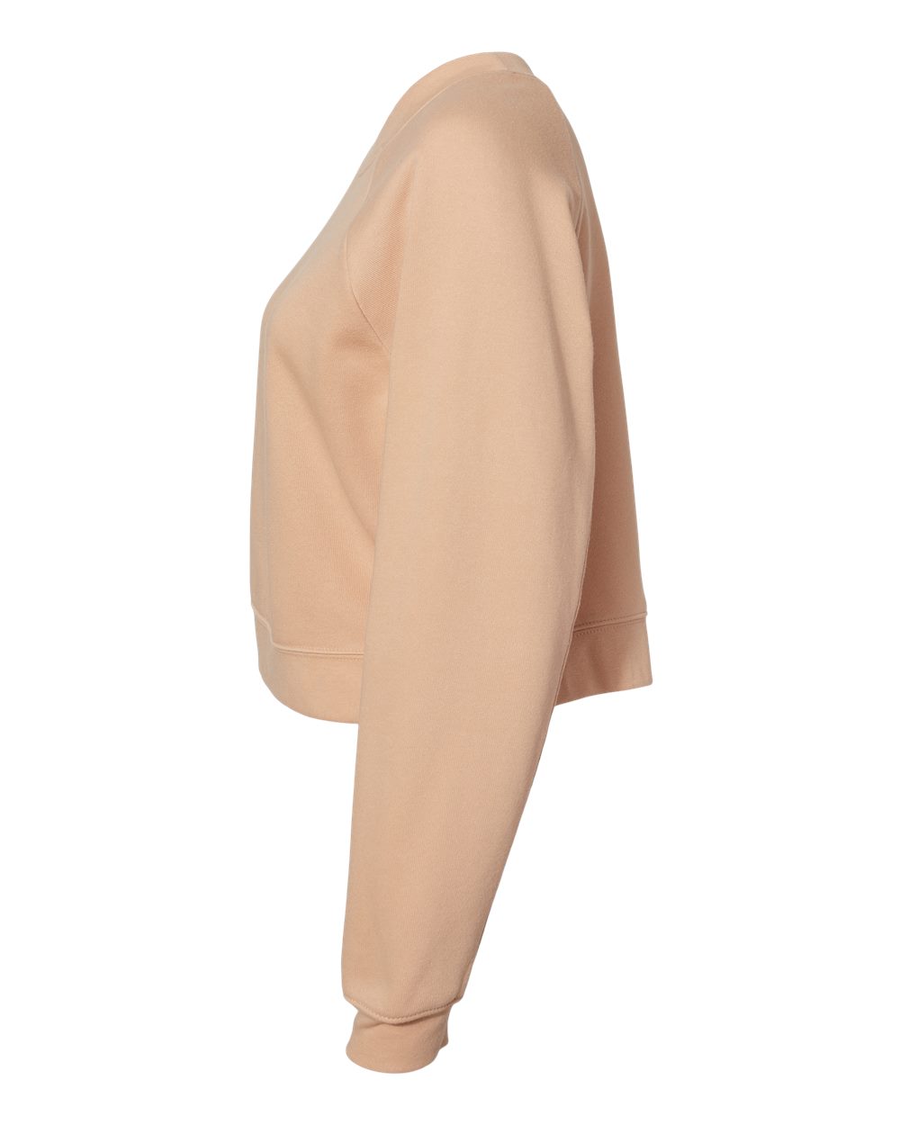 Women's Crop Raglan Crewneck Sweatshirt - 7505 2