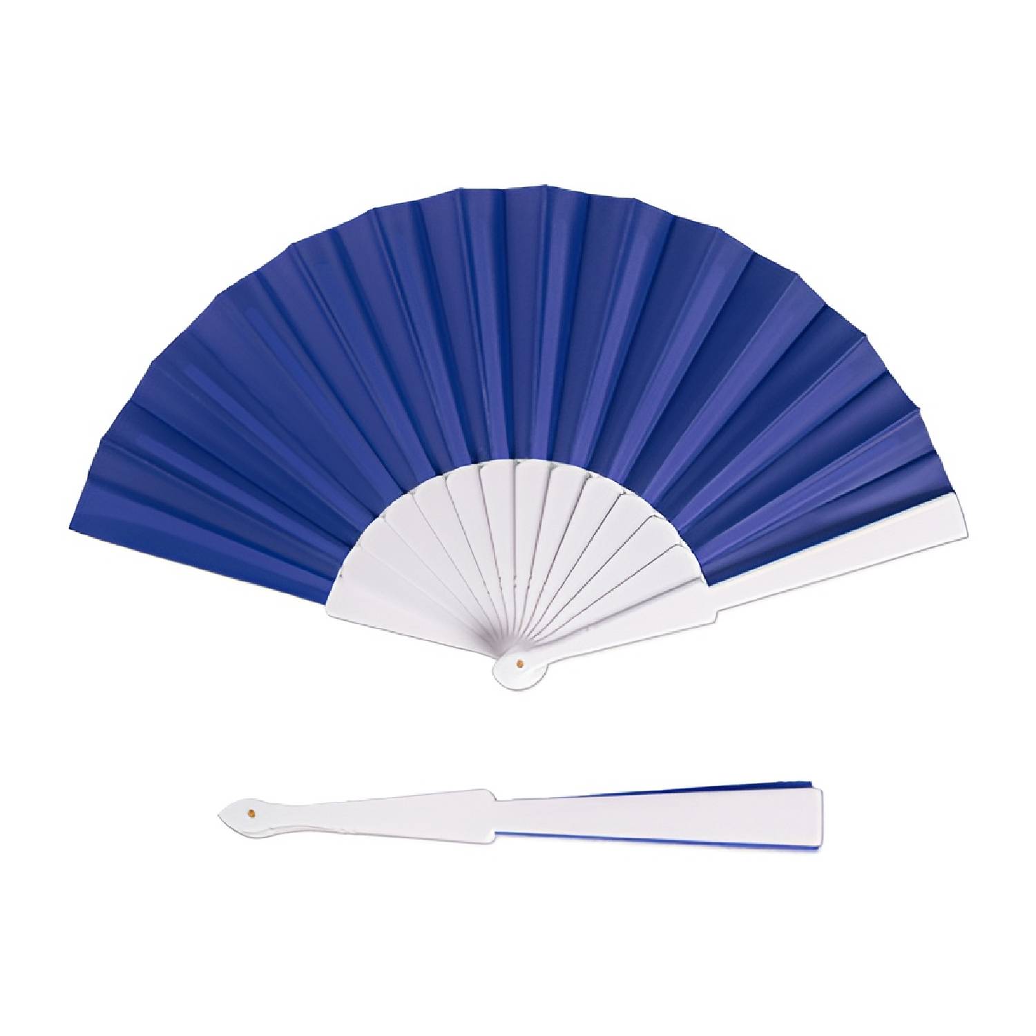 Plastic Handle Folding Hand Fan 8