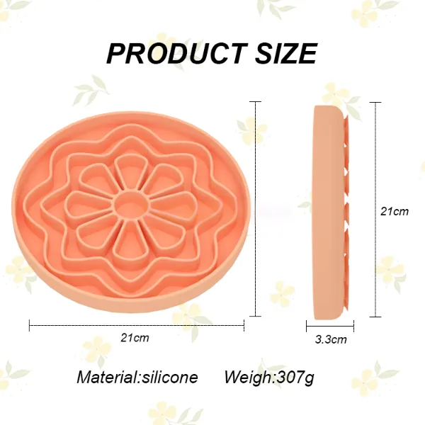 Pet Slow Feeding Food Bowl 8