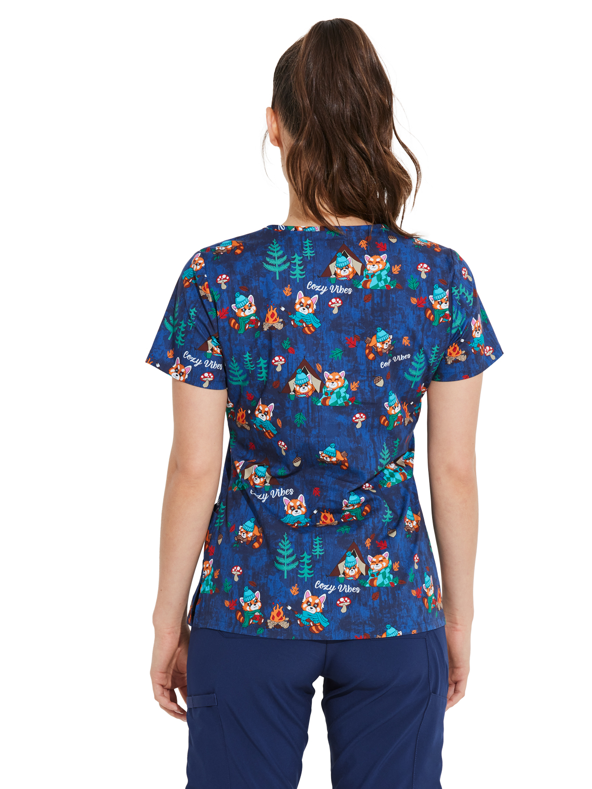 EDS Prints Women's V-Neck Print Top