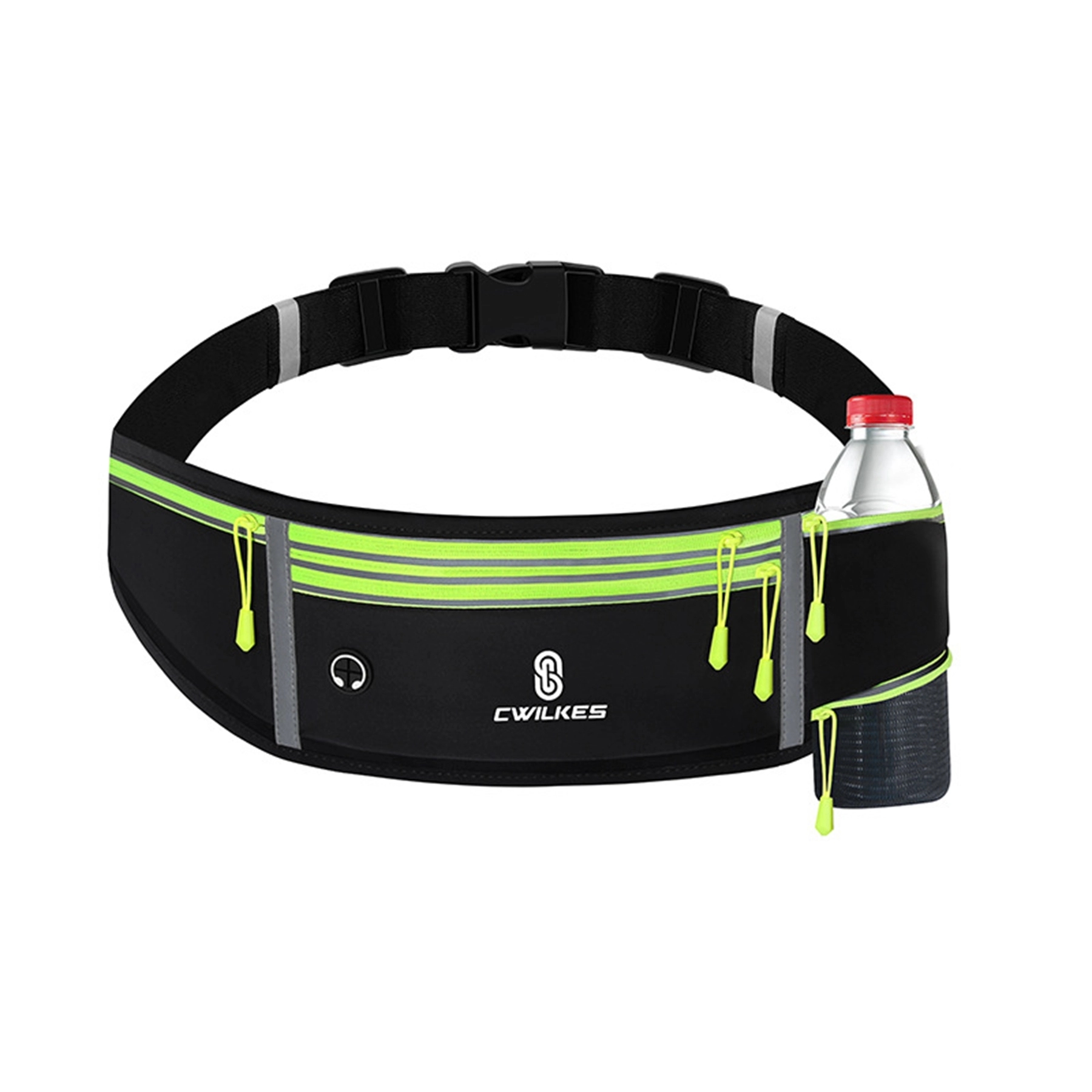 Waterproof Waist Pack With Bottle Holder 10