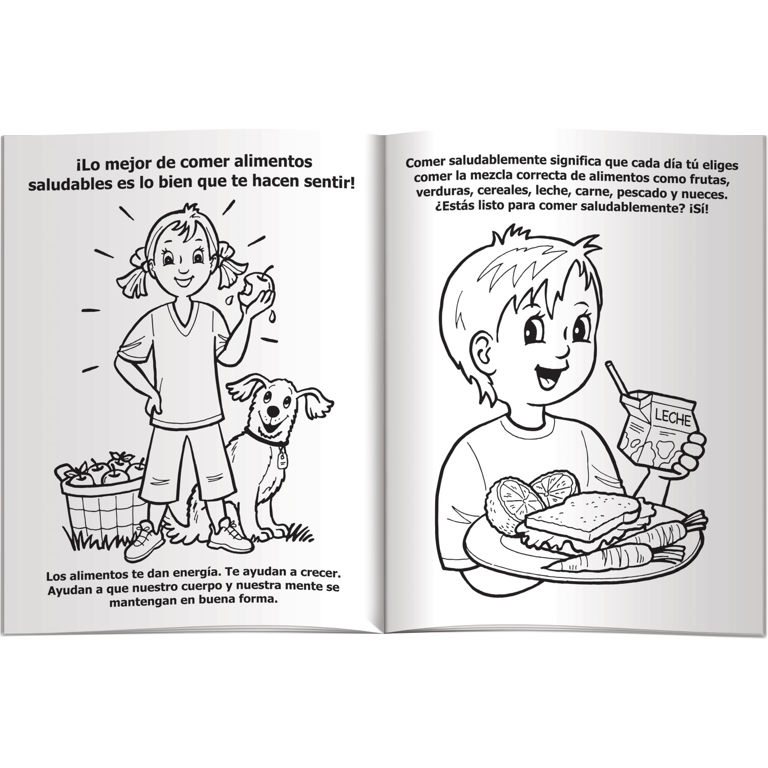 Combo Pack - CB1005s Coloring Book & 4-Pack of Crayons in a Poly Bag 5