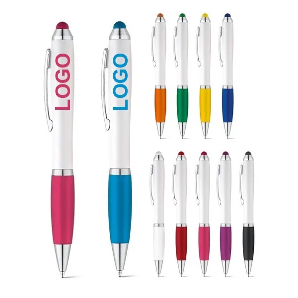 Custom Curvy stylus ballpoint pen 4