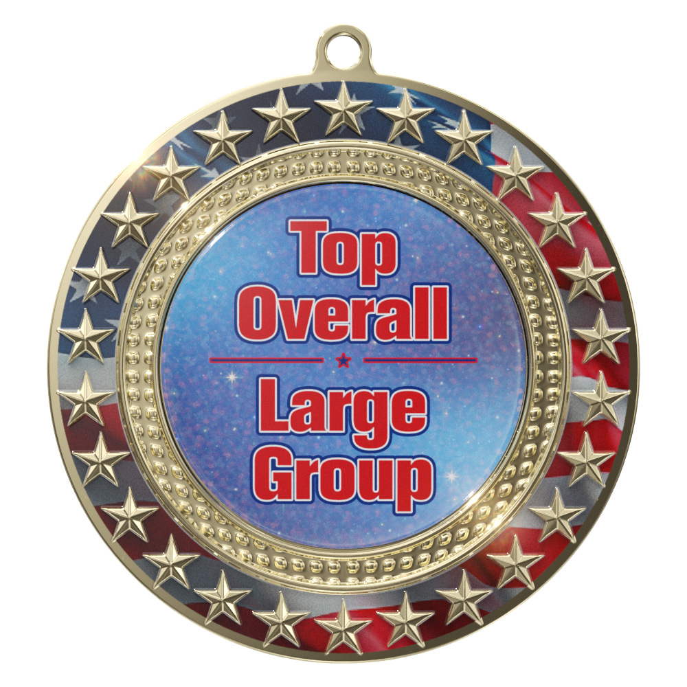Express Vibraprint® Patriotic Insert Medallion 2