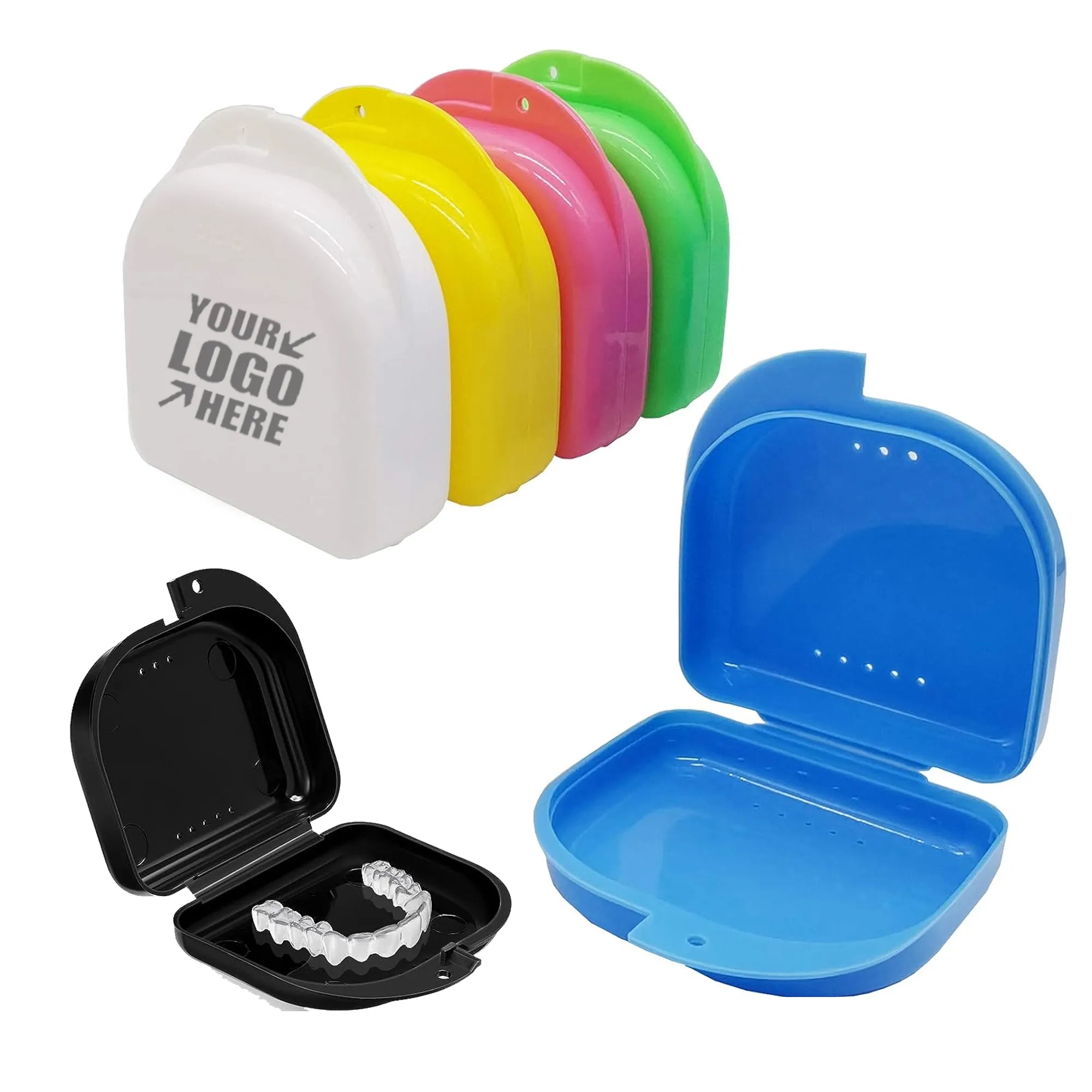 Tight Snap Lock Orthodontic Mouth Guard Case 2