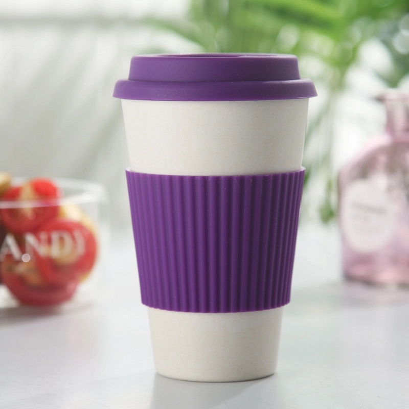Custom Bamboo Fiber Coffee  Travel Tumbler 5