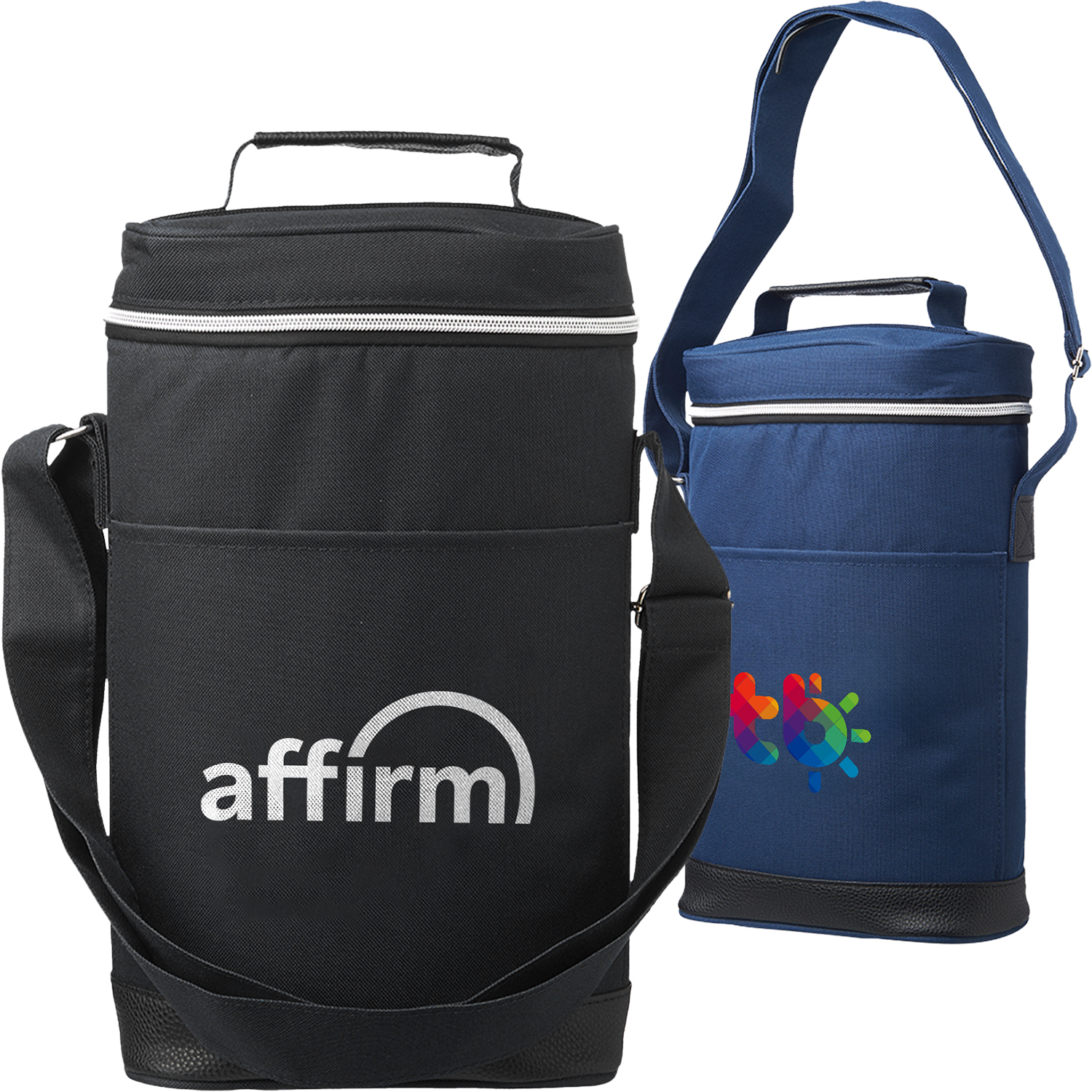 Insulated Zipper Cooler Lunch Bags 2