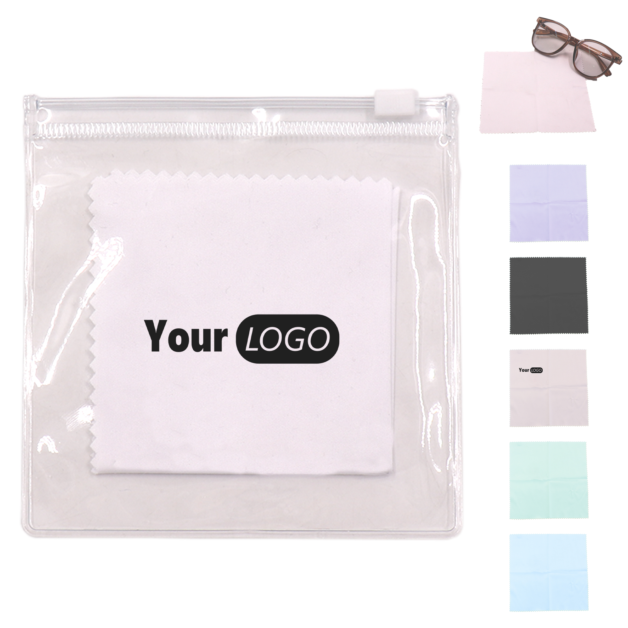 Microfiber Eyeglass Cloth With Pvc Bag 5