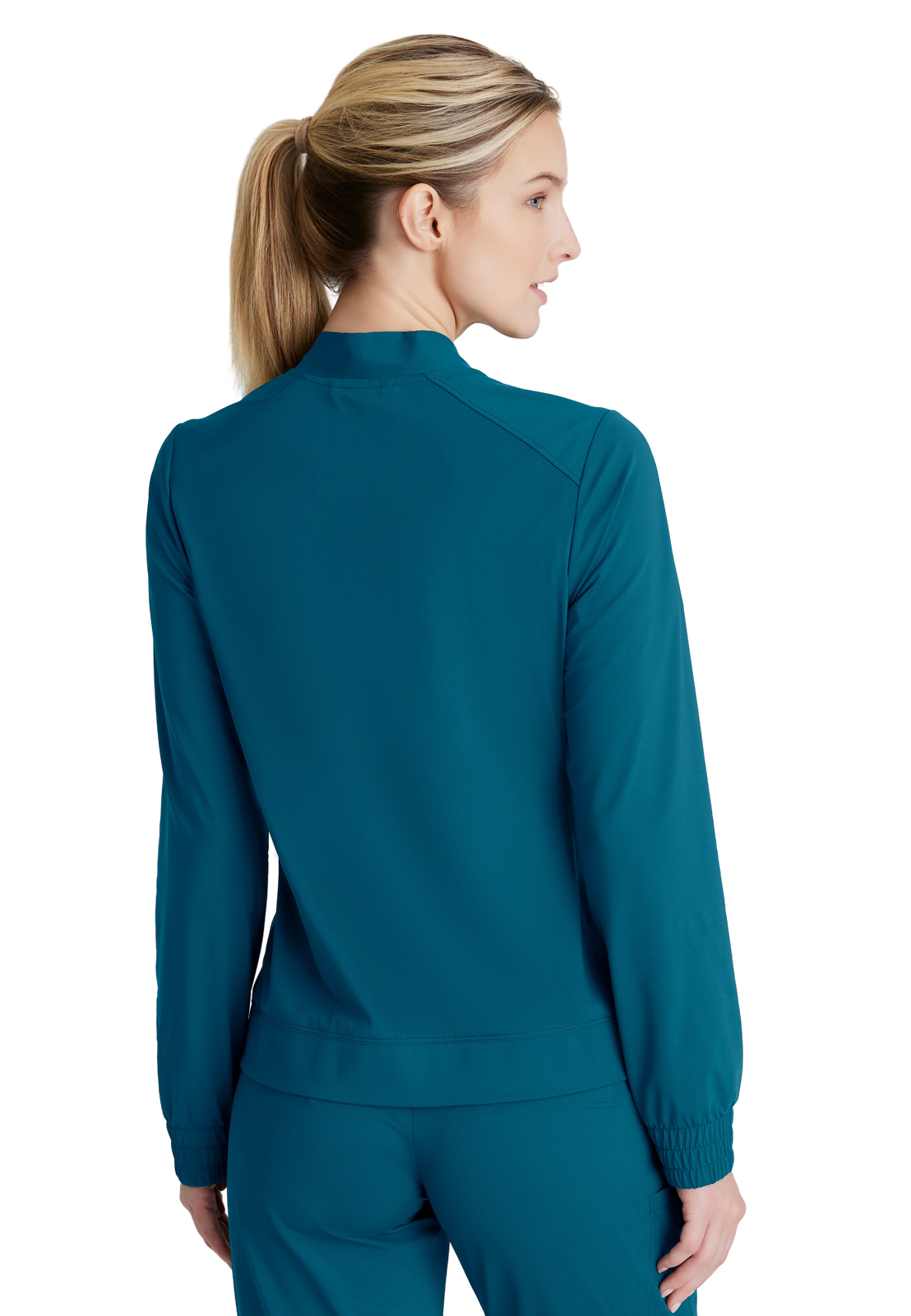 Skechers Slip-Ins - Women's Three-Pocket Zip-Up Contour Warm-Up Scrub Jacket 13