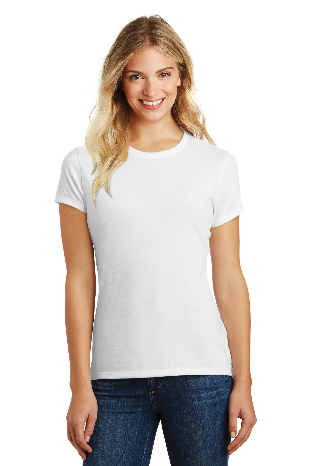 District® Women's Perfect Blend CVC Tee 6