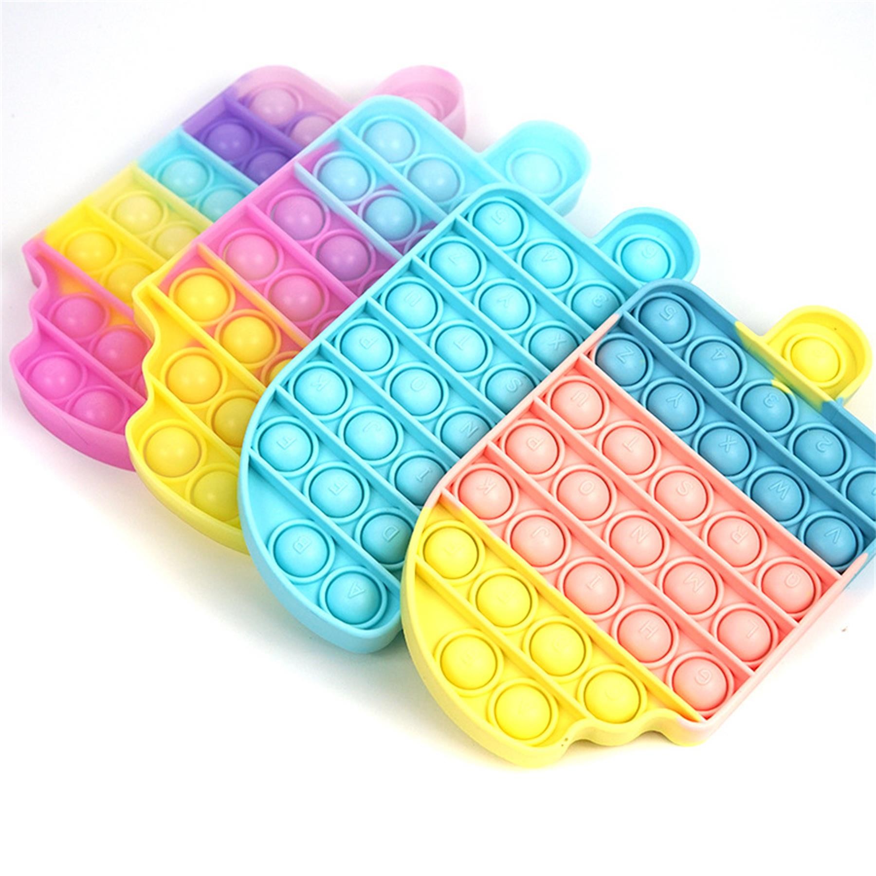 Ice Cream Push Bubble Sensory Fidget Toy 3